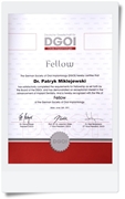 Fellow of German Society of Oral Implantology